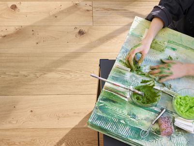 Holzboden Eiche von Bauwerk